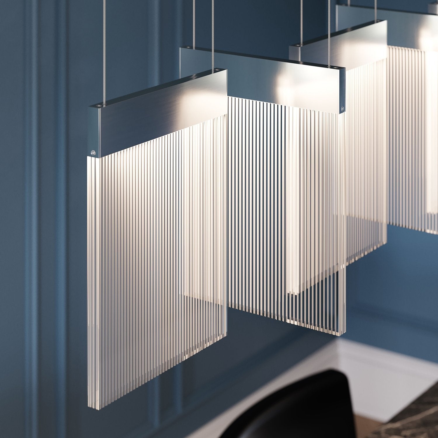 SONNEMAN, V PANELS BAR PENDANT, PENDANT LIGHT