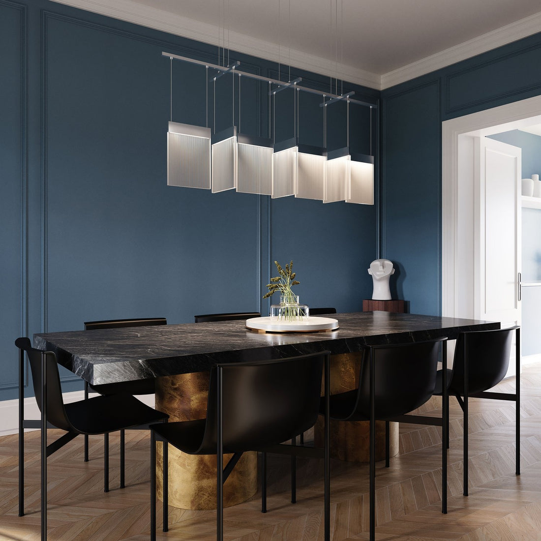SONNEMAN, V PANELS BAR PENDANT, PENDANT LIGHT