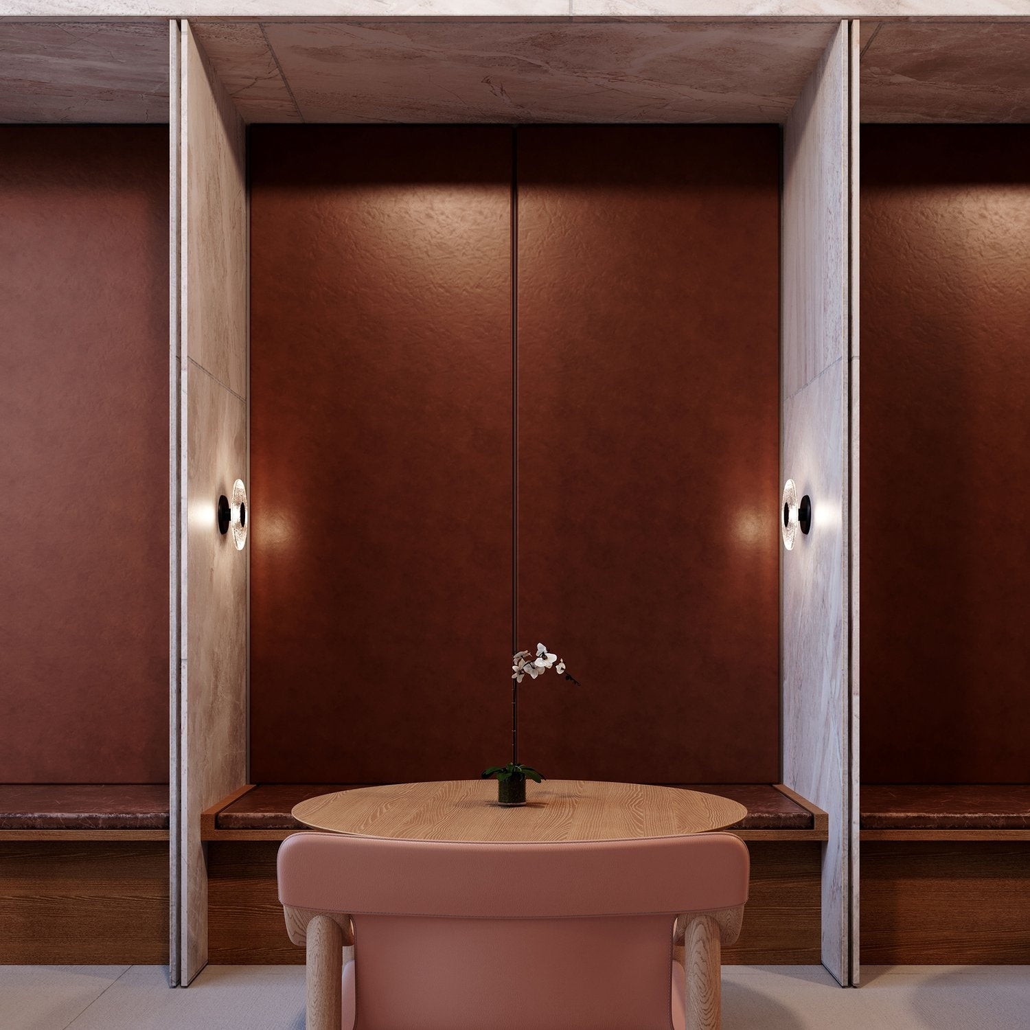 SONNEMAN, MECLISSE LED SCONCE, WALL SCONCES