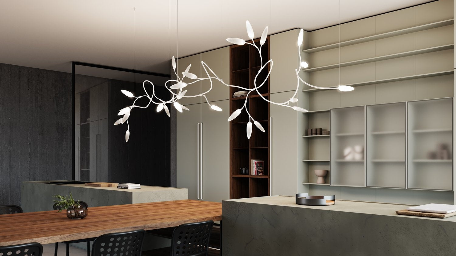 SONNEMAN, VINES LED PENDANT, CHANDELIER LIGHT