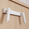 SONNEMAN, HAIM AIMABLE DOUBLE WALL LAMP, WALL SCONCES