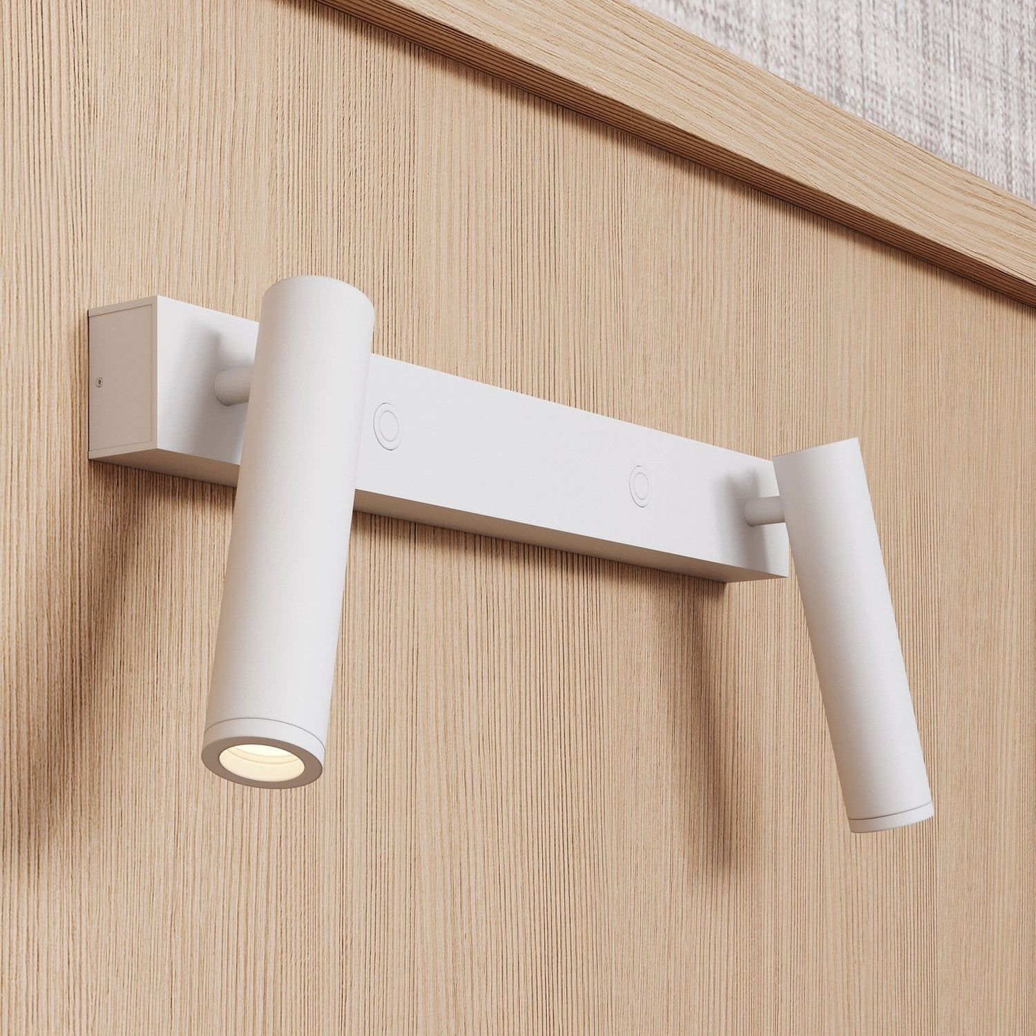 SONNEMAN, HAIM AIMABLE DOUBLE WALL LAMP, WALL SCONCES
