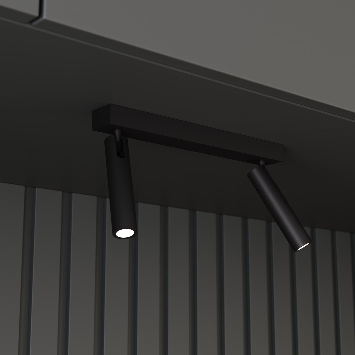 SONNEMAN, HAIM AIMABLE DOUBLE SURFACE MOUNT, SEMI FLUSH MOUNT LIGHT