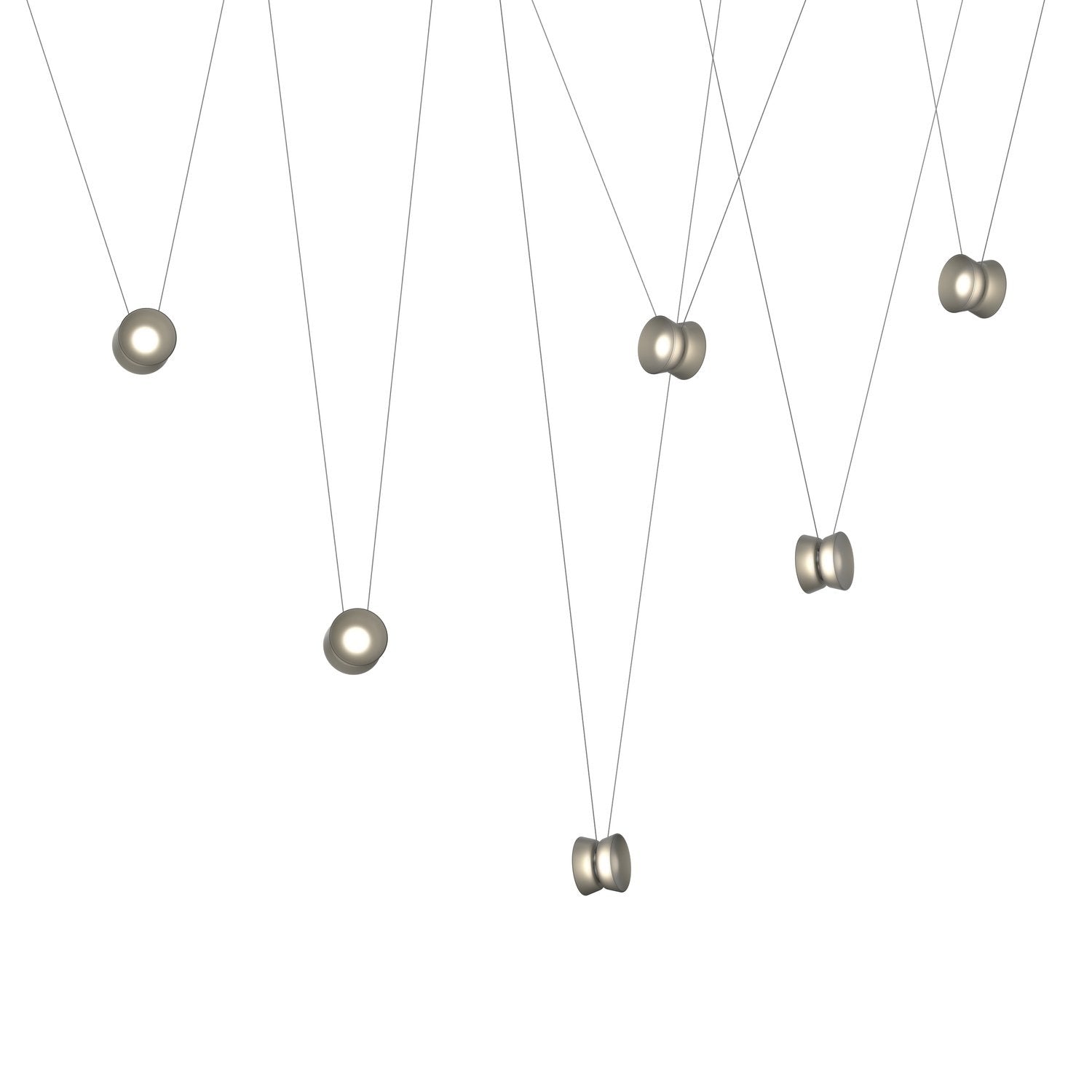 SONNEMAN, YO 6-LUMINAIRE CONFIGURATION, PENDANT LIGHT