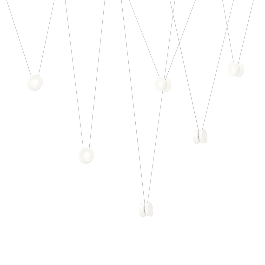 SONNEMAN, YO 6-LUMINAIRE CONFIGURATION, PENDANT LIGHT