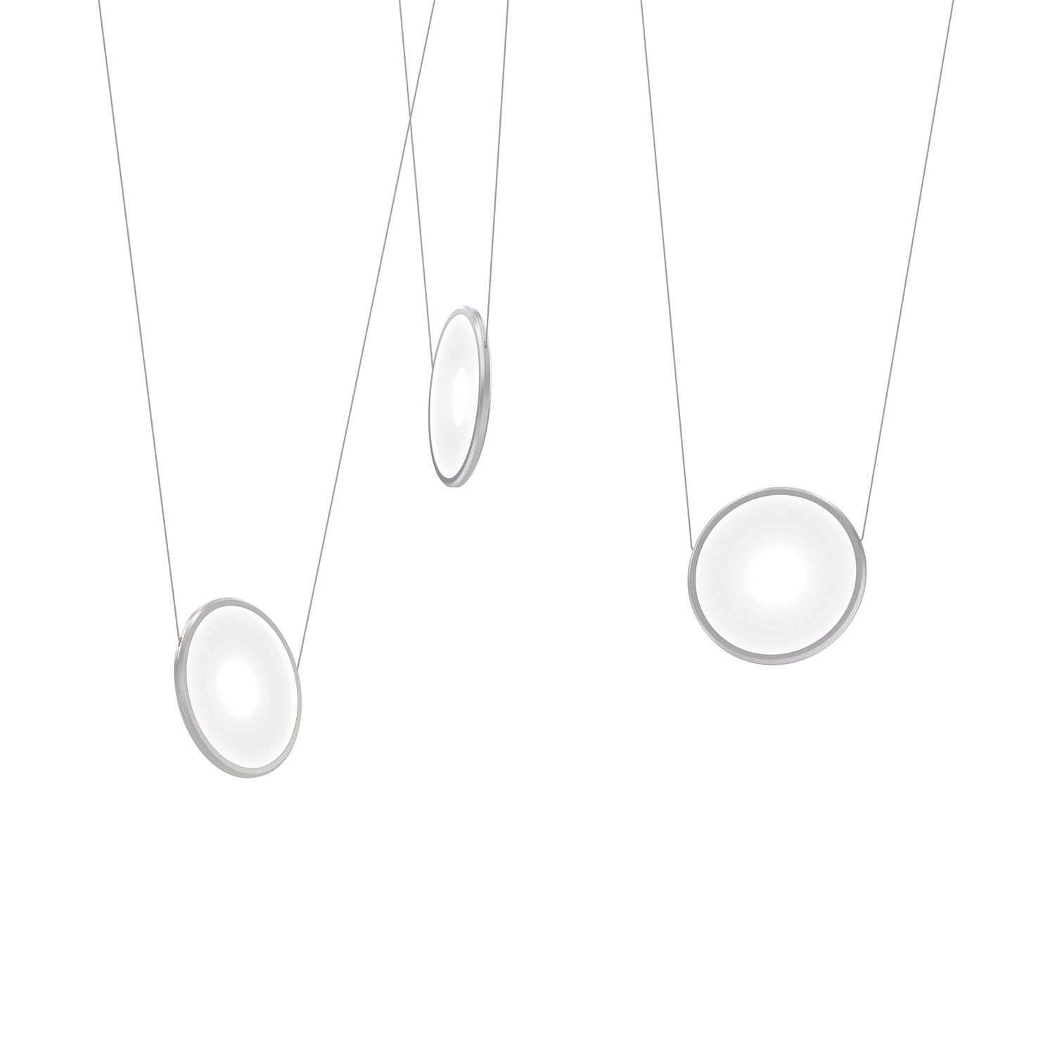 SONNEMAN, YO COIN 3-LUMINAIRE CONFIGURATION, PENDANT LIGHT
