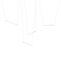 SONNEMAN, YO LINEA 4-LUMINAIRE CONFIGURATION, PENDANT LIGHT