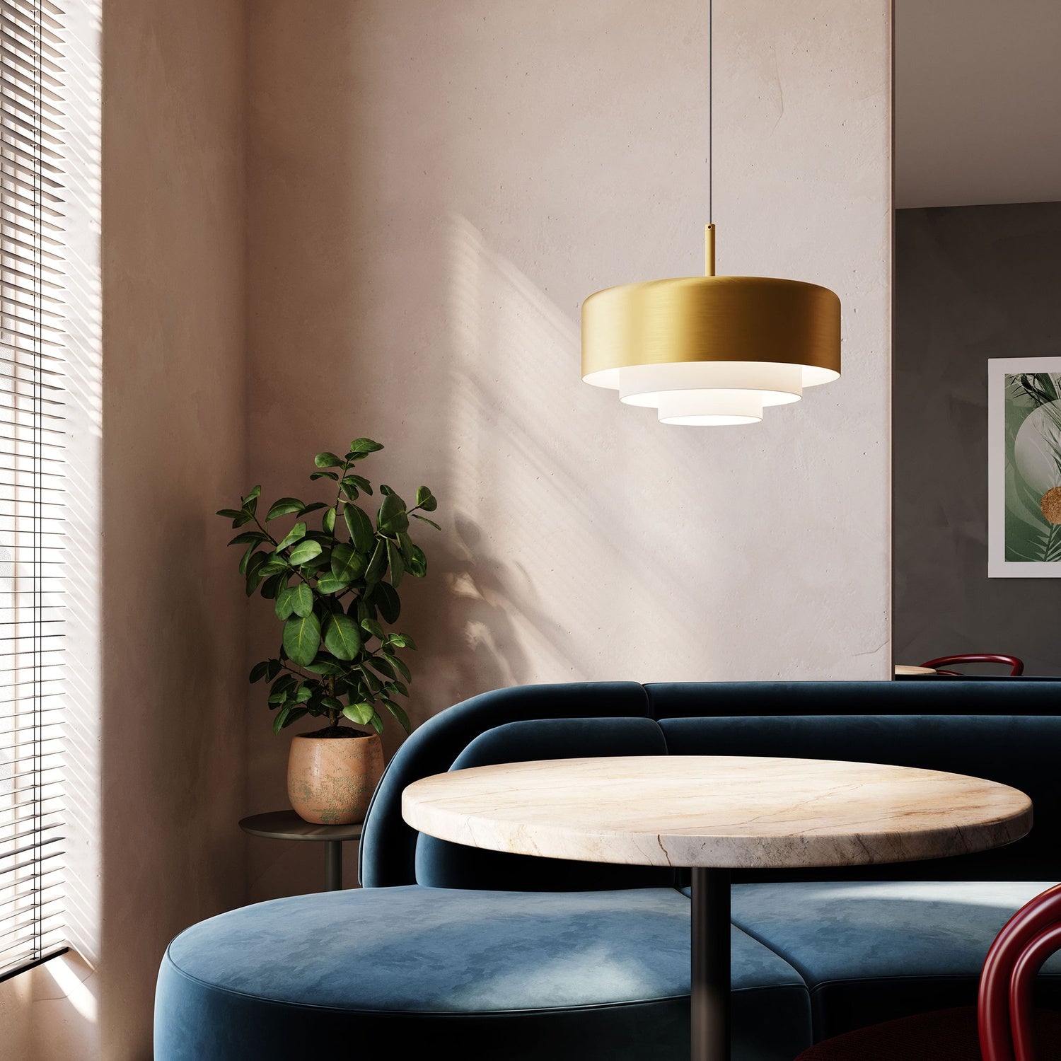 SONNEMAN, MODERN TIERS FLAT LED PENDANT, PENDANT LIGHT