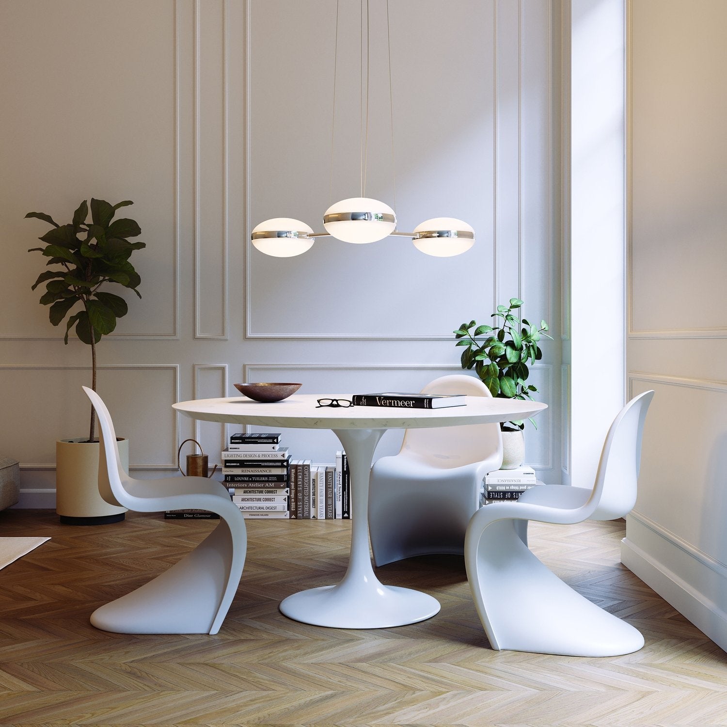 SONNEMAN, PILLOWS TRIPLE PENDANT, PENDANT LIGHT