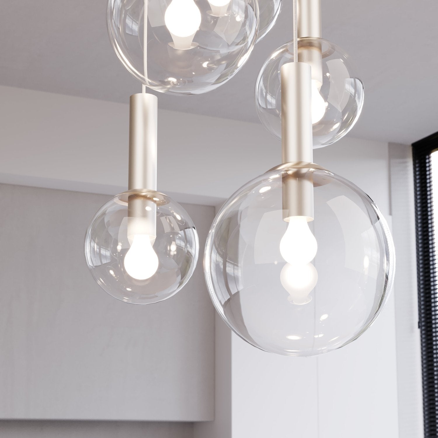 SONNEMAN, BUBBLES PENDANT, PENDANT LIGHT