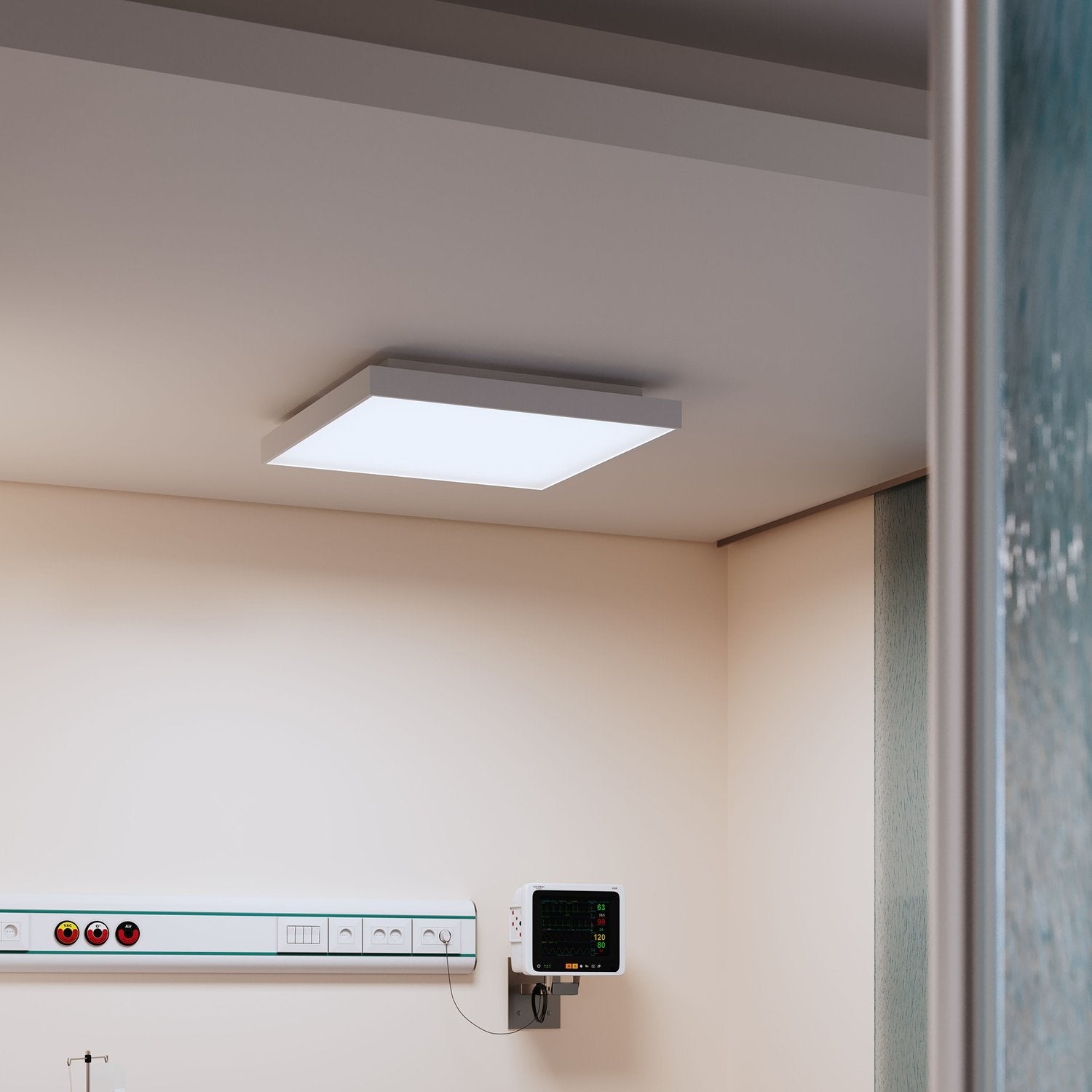 SONNEMAN, PI SQUARE LED SURFACE MOUNT, SEMI FLUSH MOUNT LIGHT