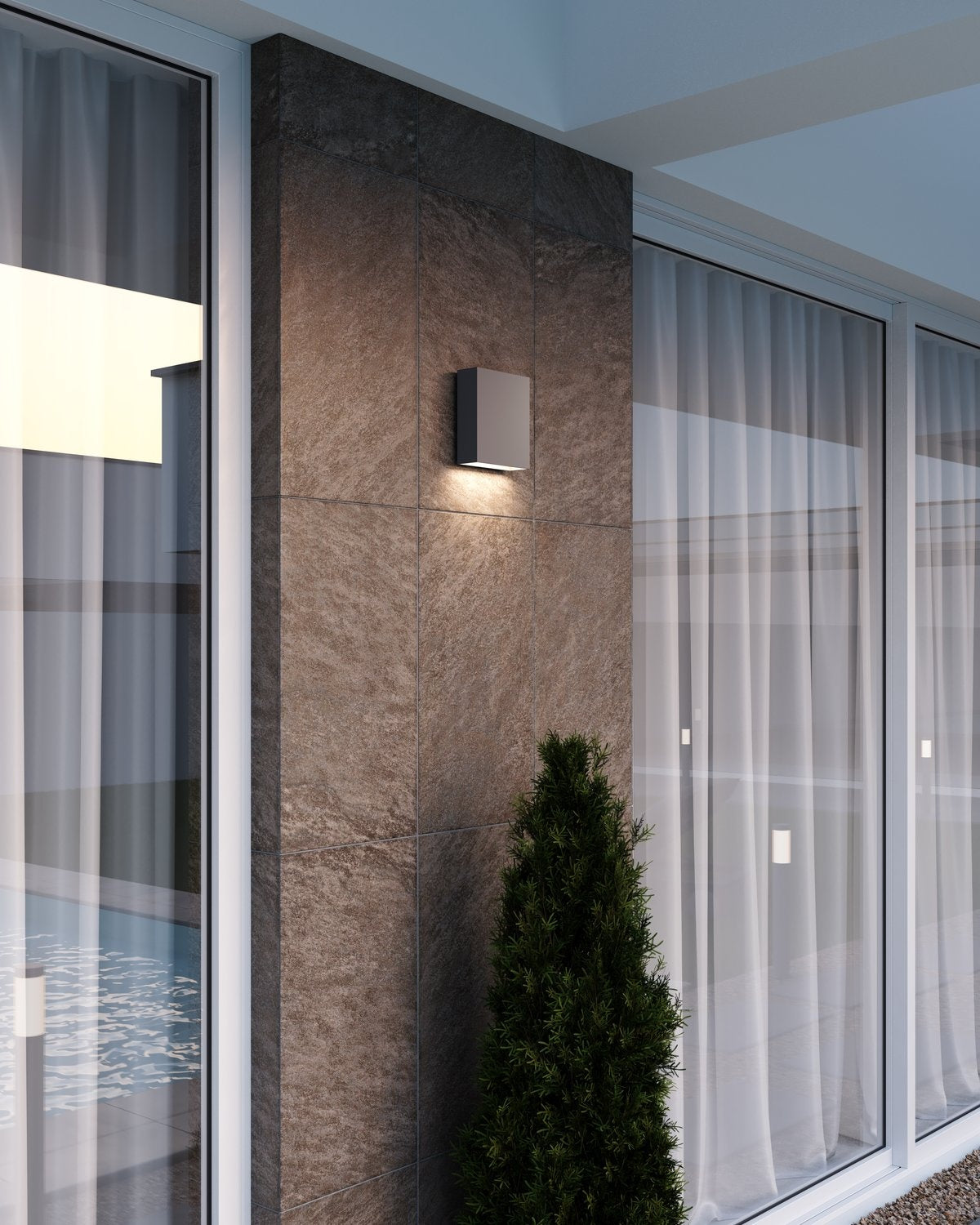 SONNEMAN, FLAT BOX LED SCONCE, WALL SCONCES