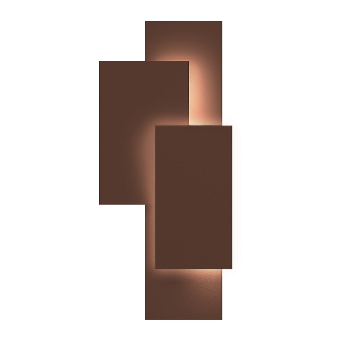 SONNEMAN, OFFSET PANELS LED SCONCE, WALL SCONCES