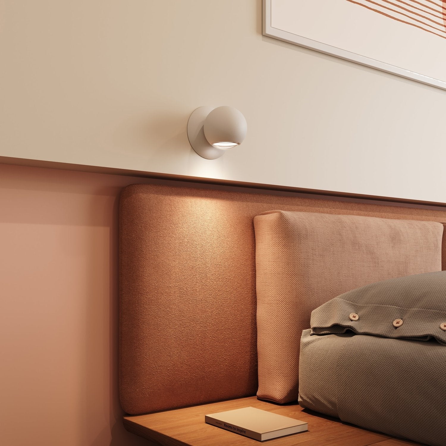 SONNEMAN, HEMISPHERE SCONCE, WALL SCONCES