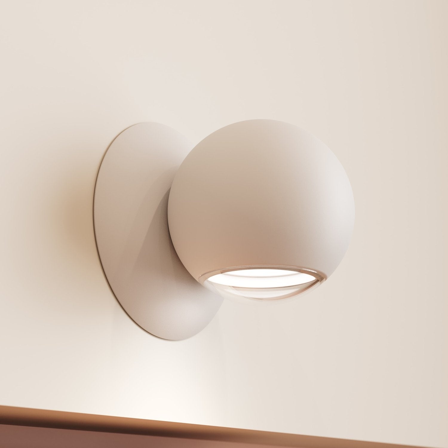 SONNEMAN, HEMISPHERE SCONCE, WALL SCONCES