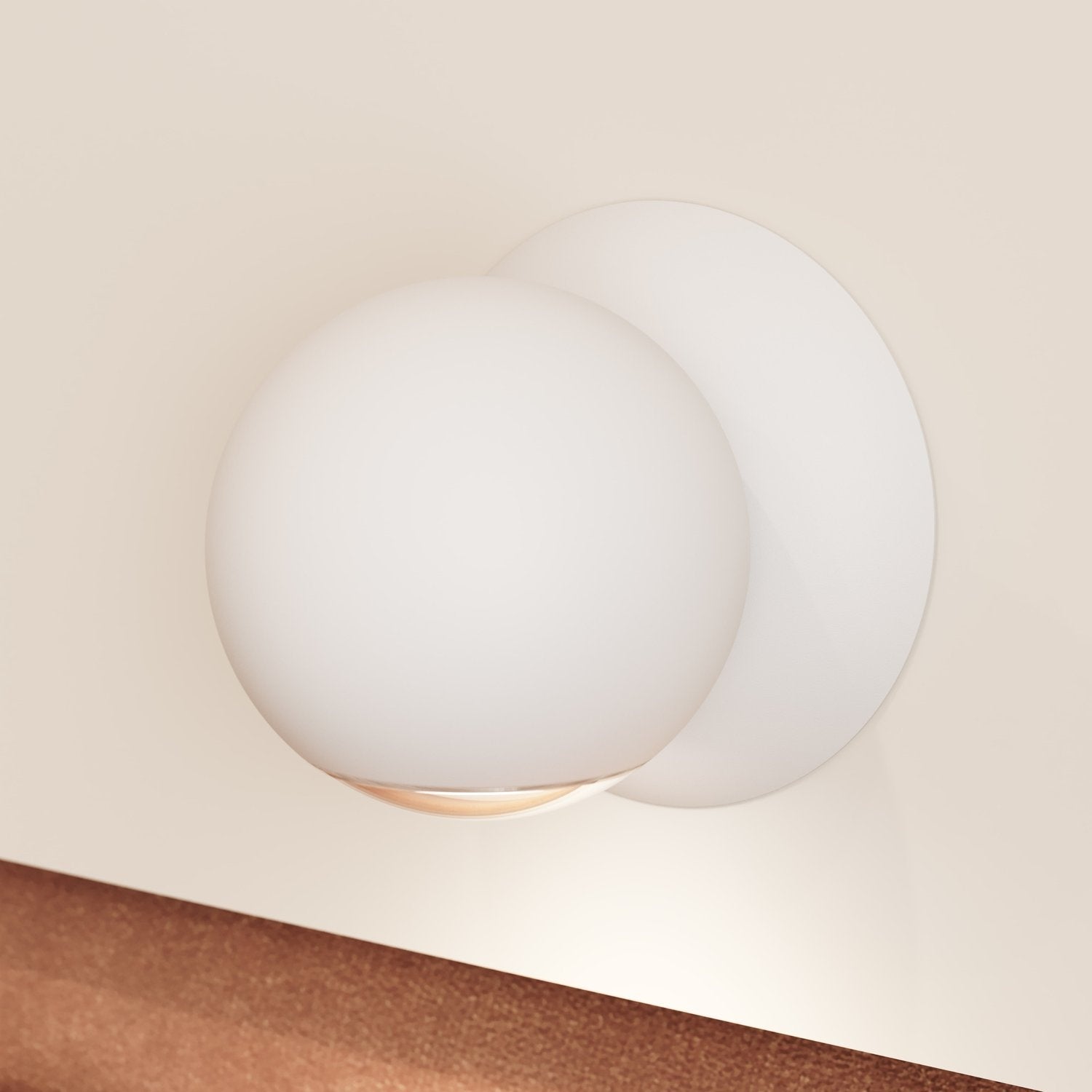 SONNEMAN, HEMISPHERE SCONCE, WALL SCONCES