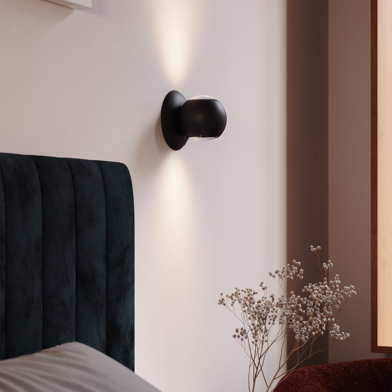 SONNEMAN, HEMISPHERE UP/DOWN SCONCE, WALL SCONCES