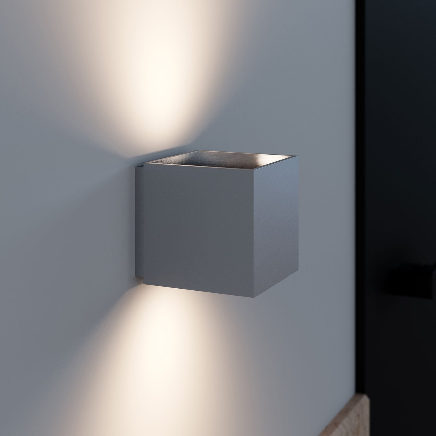 SONNEMAN, QUBE SCONCE, WALL SCONCES