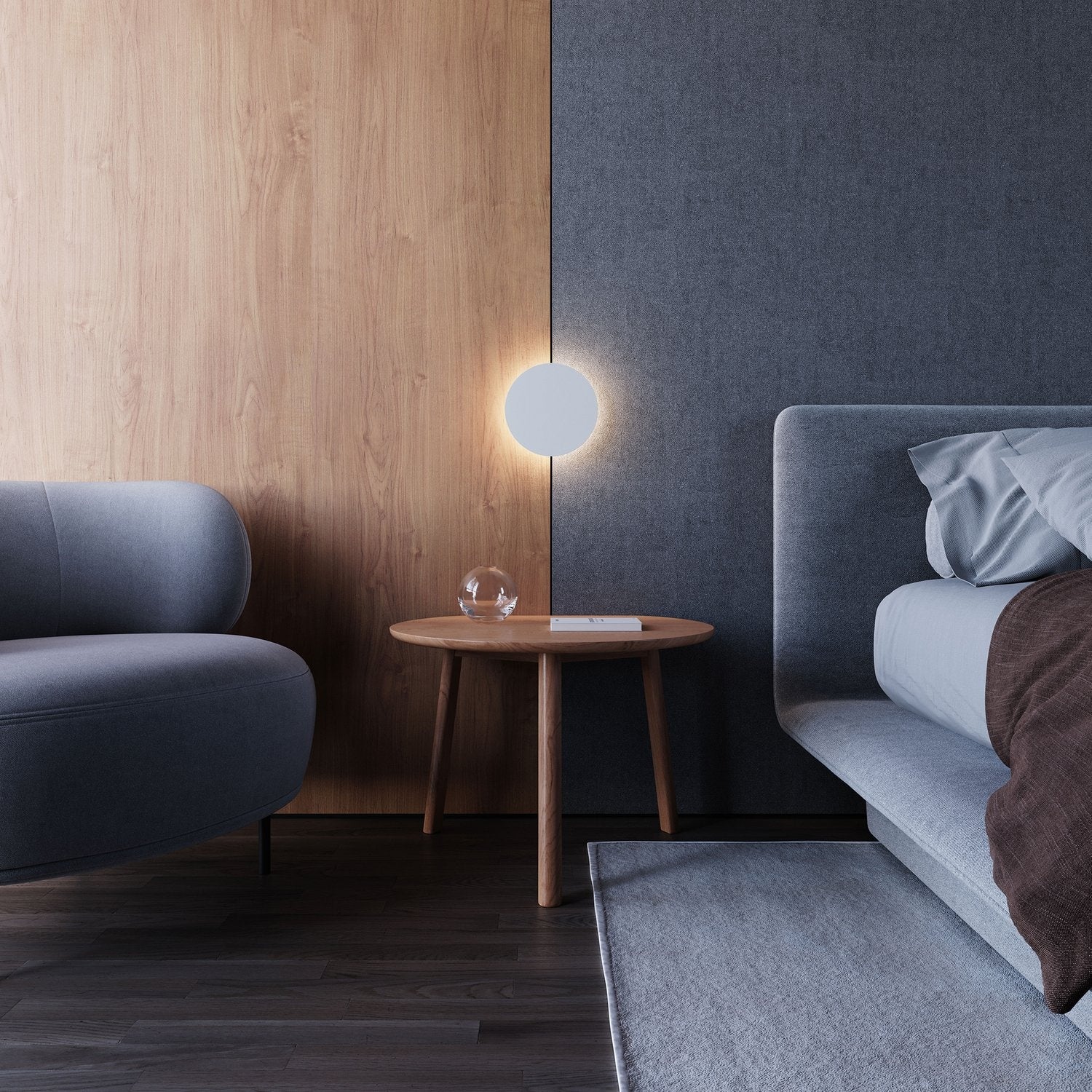 SONNEMAN, LP SCONCE, WALL SCONCES