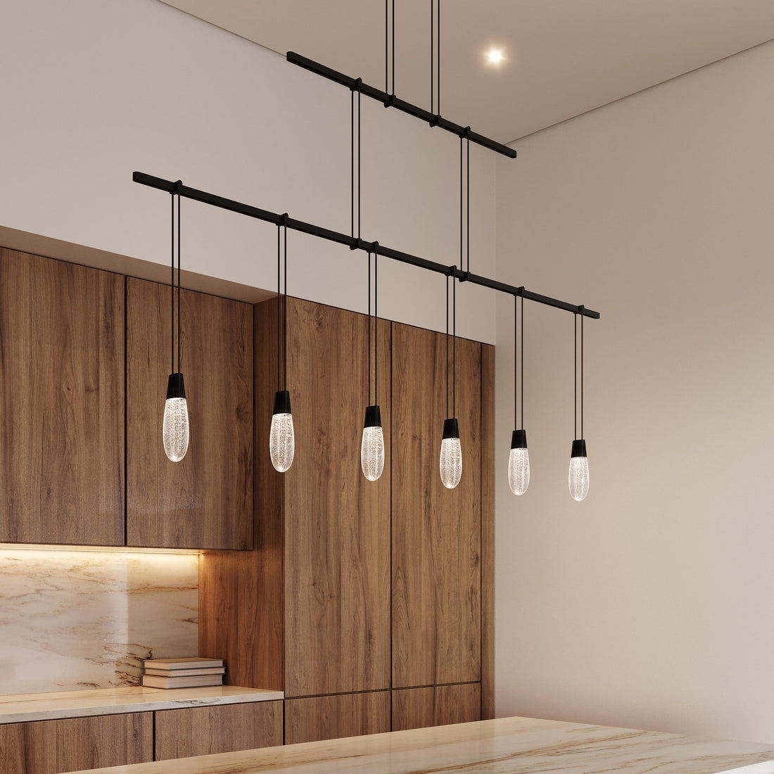 SONNEMAN, SUSPENDERS 2-TIER LINEAR, PENDANT LIGHT