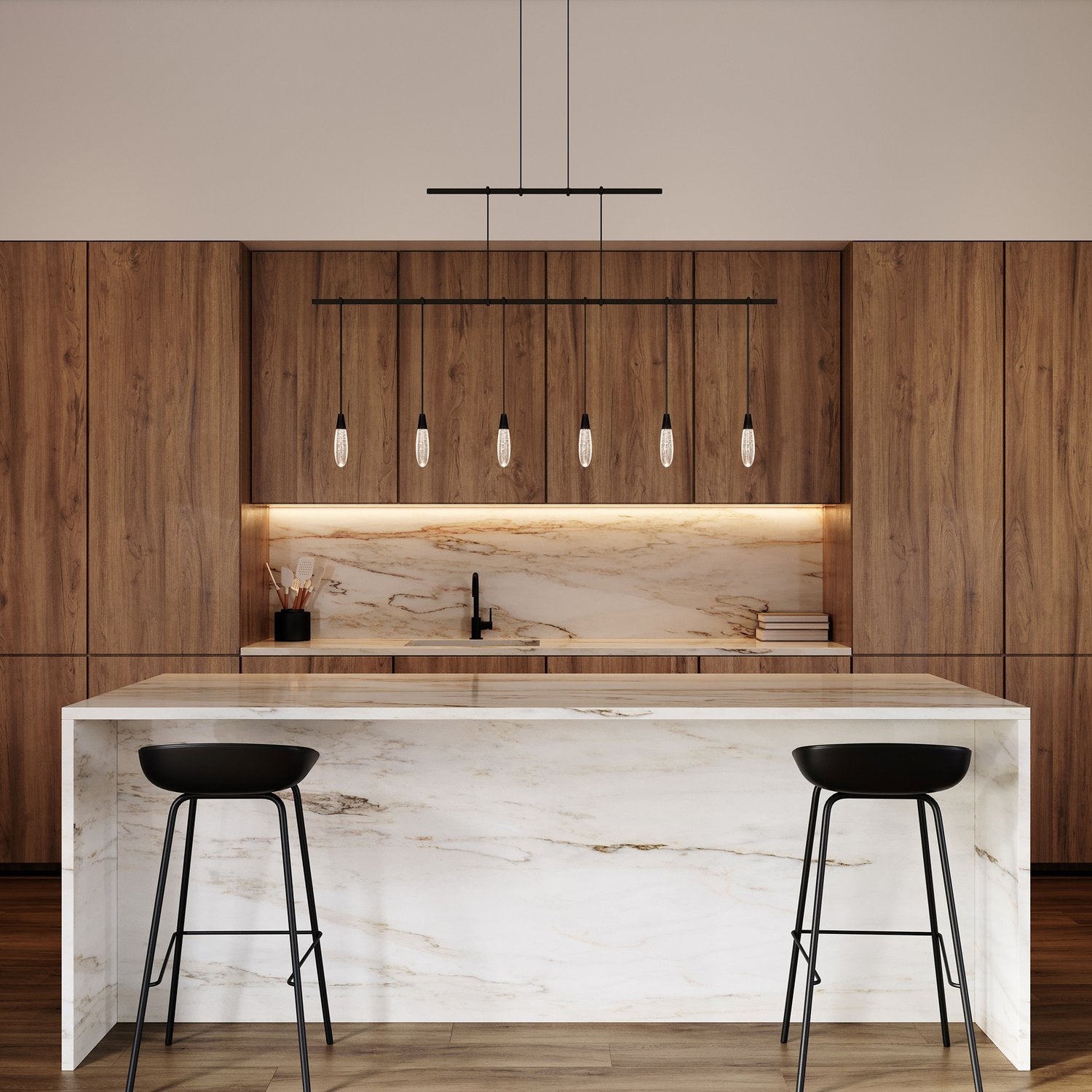 SONNEMAN, SUSPENDERS 2-TIER LINEAR, PENDANT LIGHT