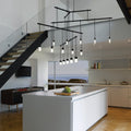 SONNEMAN, SUSPENDERS 4-TIER TRI-BAR, PENDANT LIGHT