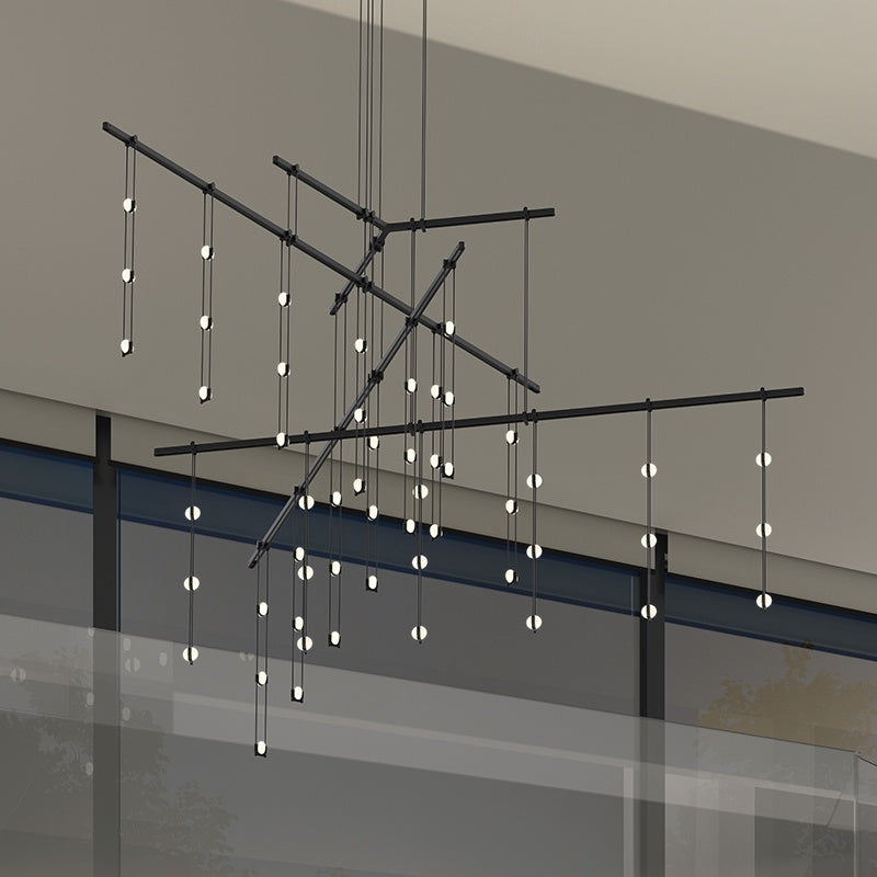 SONNEMAN, SUSPENDERS 4-TIER TRI-BAR, PENDANT LIGHT