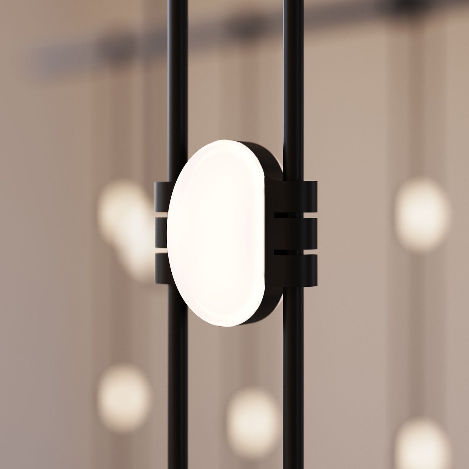 SONNEMAN, SUSPENDERS 4-TIER TRI-BAR, PENDANT LIGHT
