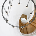 SONNEMAN, SUSPENDERS SINGLE RING, PENDANT LIGHT