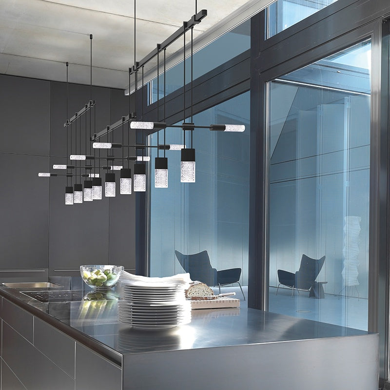 SONNEMAN, SUSPENDERS 3-BAR OFFSET LINEAR, PENDANT LIGHT