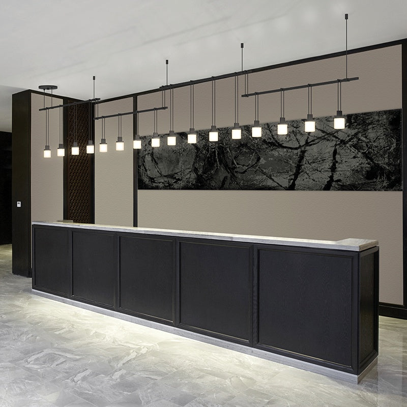 SONNEMAN, SUSPENDERS 4-BAR OFFSET LINEAR, PENDANT LIGHT