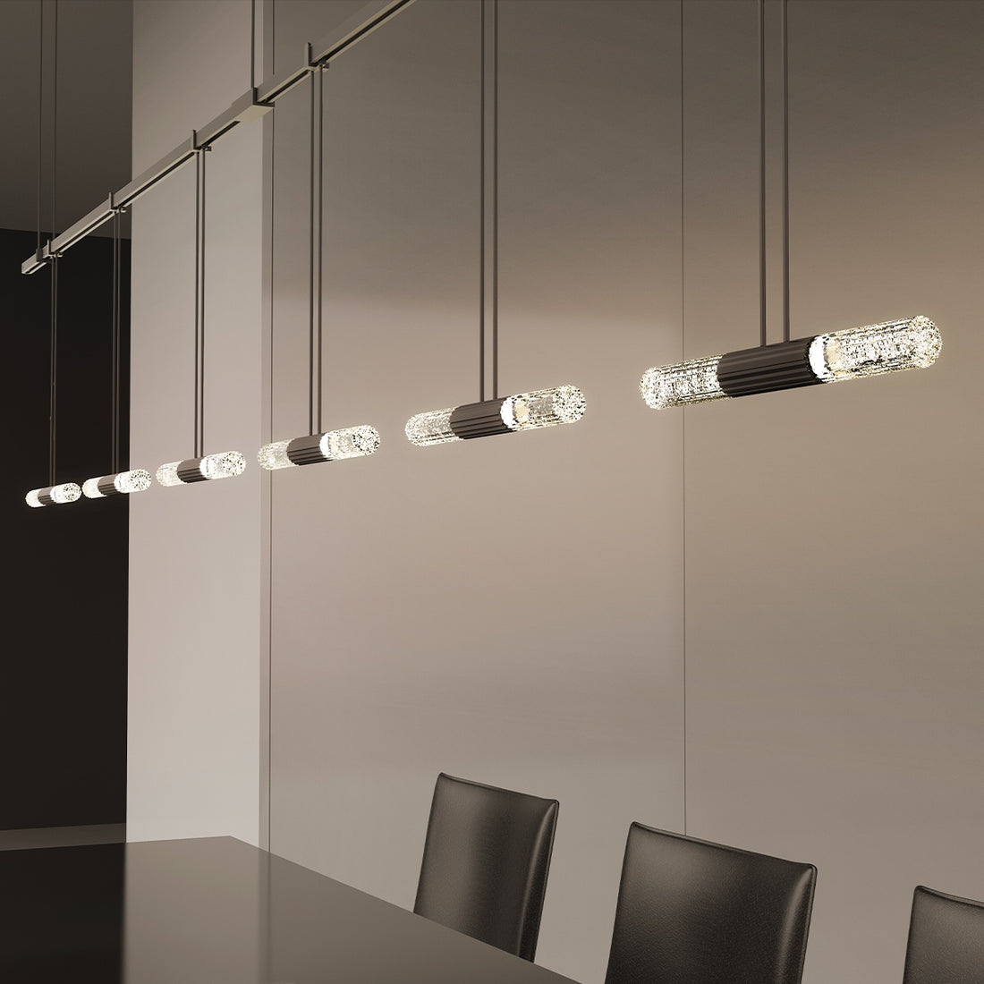 SONNEMAN, SUSPENDERS 2-BAR IN-LINE LINEAR, PENDANT LIGHT