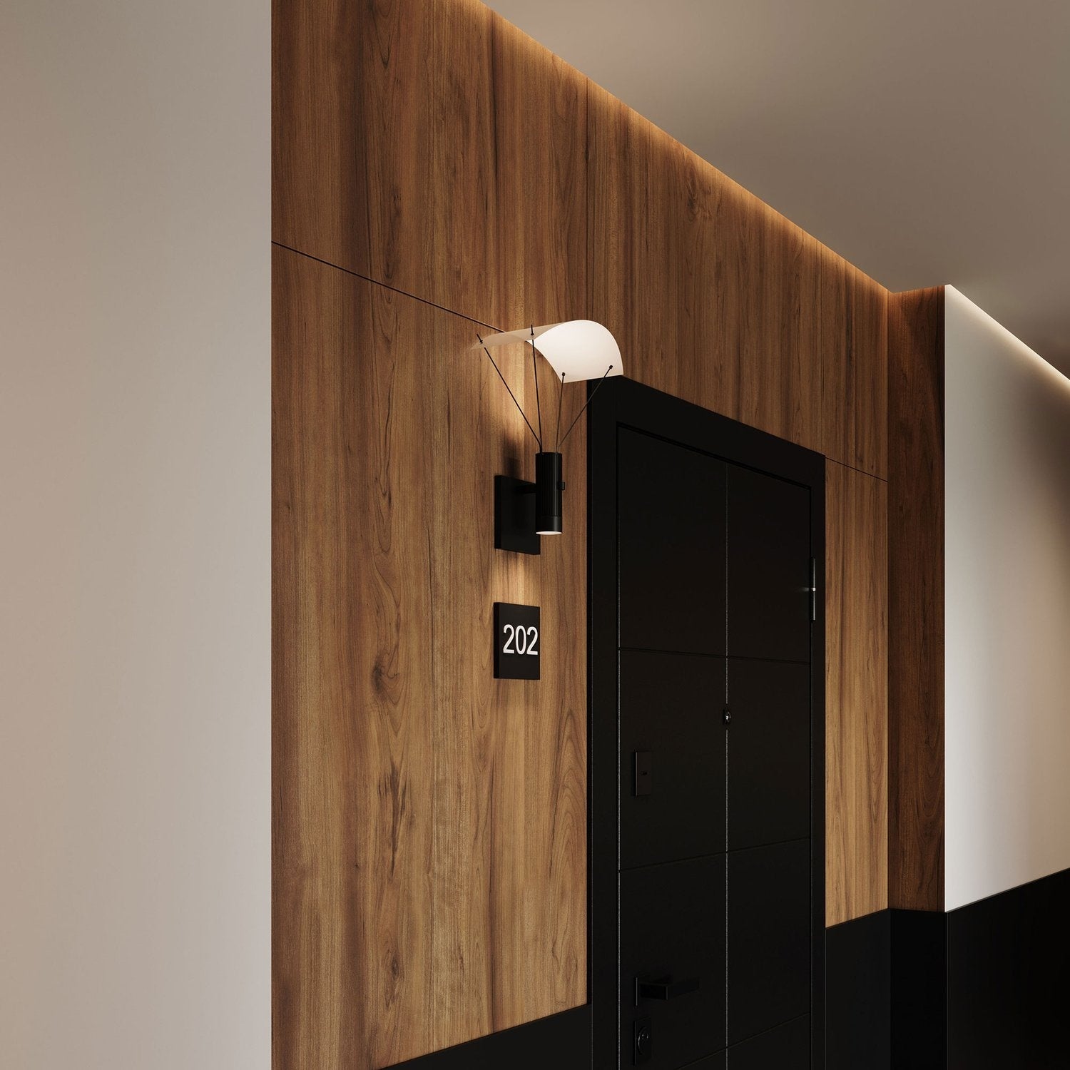 SONNEMAN, SUSPENDERS STANDARD SINGLE SCONCE, WALL SCONCES
