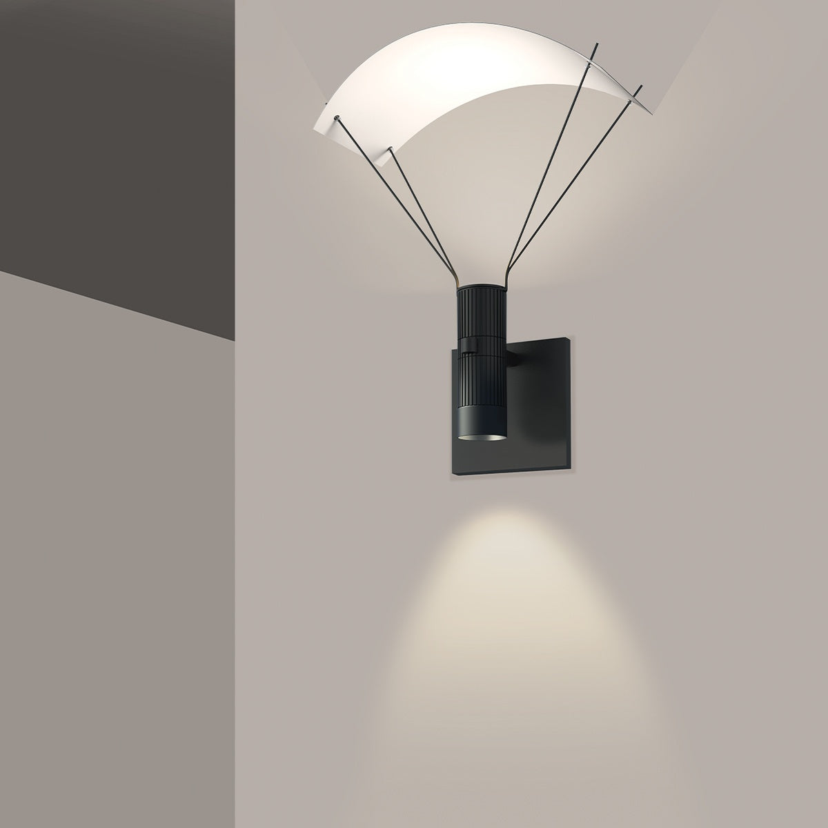 SONNEMAN, SUSPENDERS STANDARD SINGLE SCONCE, WALL SCONCES