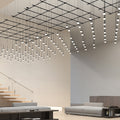 SONNEMAN, SUSPENDERS SQUARE GRIDSCAPE, PENDANT LIGHT
