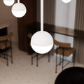 SONNEMAN, SUSPENDERS SQUARE GRIDSCAPE, PENDANT LIGHT