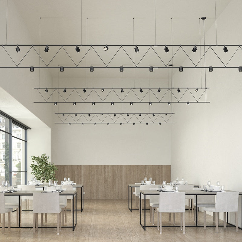 SONNEMAN, SUSPENDERS LINEAR TRUSS, PENDANT LIGHT