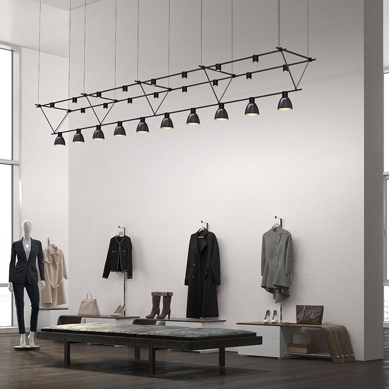 SONNEMAN, SUSPENDERS TRI-BAR TRUSS, PENDANT LIGHT