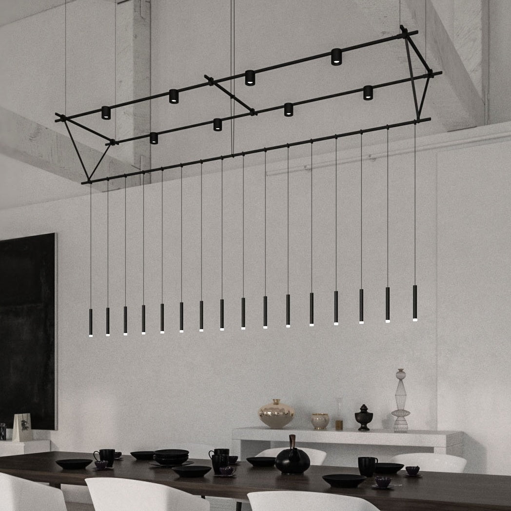SONNEMAN, SUSPENDERS TRI-BAR TRUSS, PENDANT LIGHT