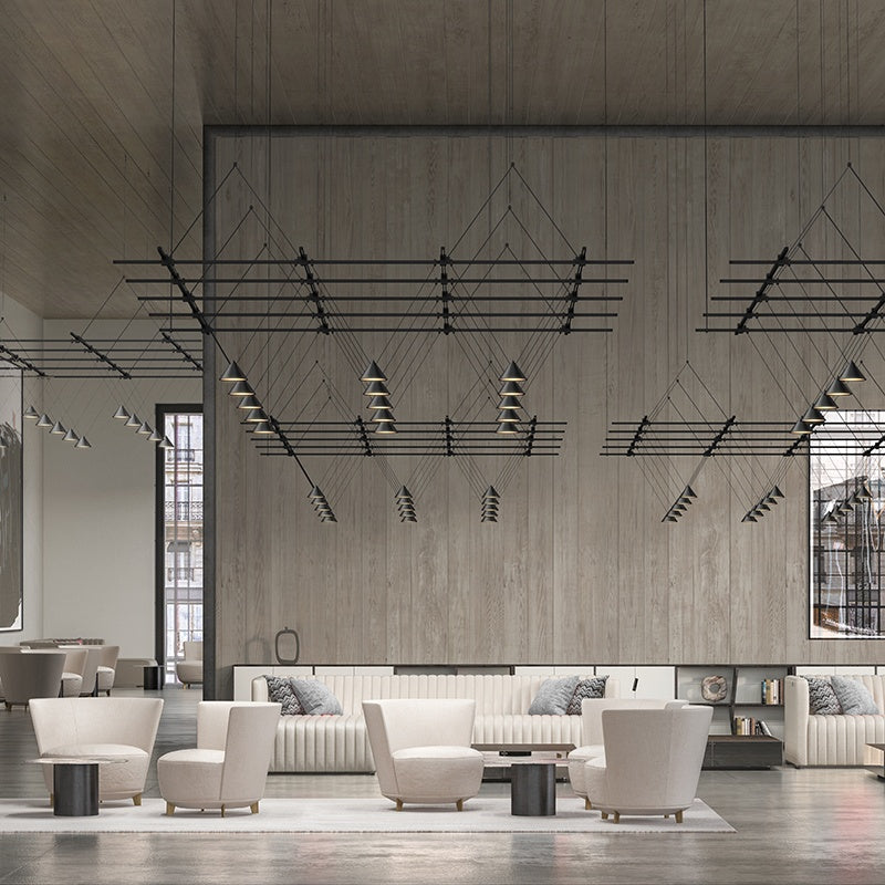 SONNEMAN, SUSPENDERS TRUSS SUSPENDED GRIDSCAPE, PENDANT LIGHT