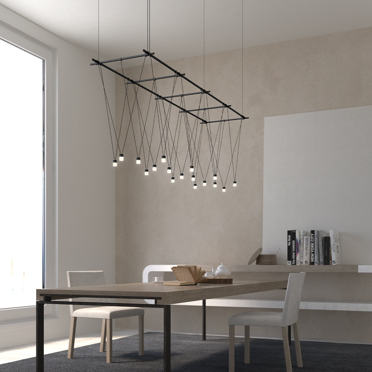 SONNEMAN, SUSPENDERS GRIDSPACE, PENDANT LIGHT