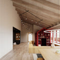 SONNEMAN, SUSPENDERS 10 BAR FREEFORM ZIG-ZAG, PENDANT LIGHT