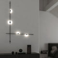 SONNEMAN, SUSPENDERS 2-BAR WALL MOUNT, WALL SCONCES