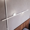 SONNEMAN, SUSPENDERS 2-BAR WALL MOUNT, WALL SCONCES