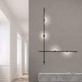 SONNEMAN, SUSPENDERS 2-BAR WALL MOUNT, WALL SCONCES