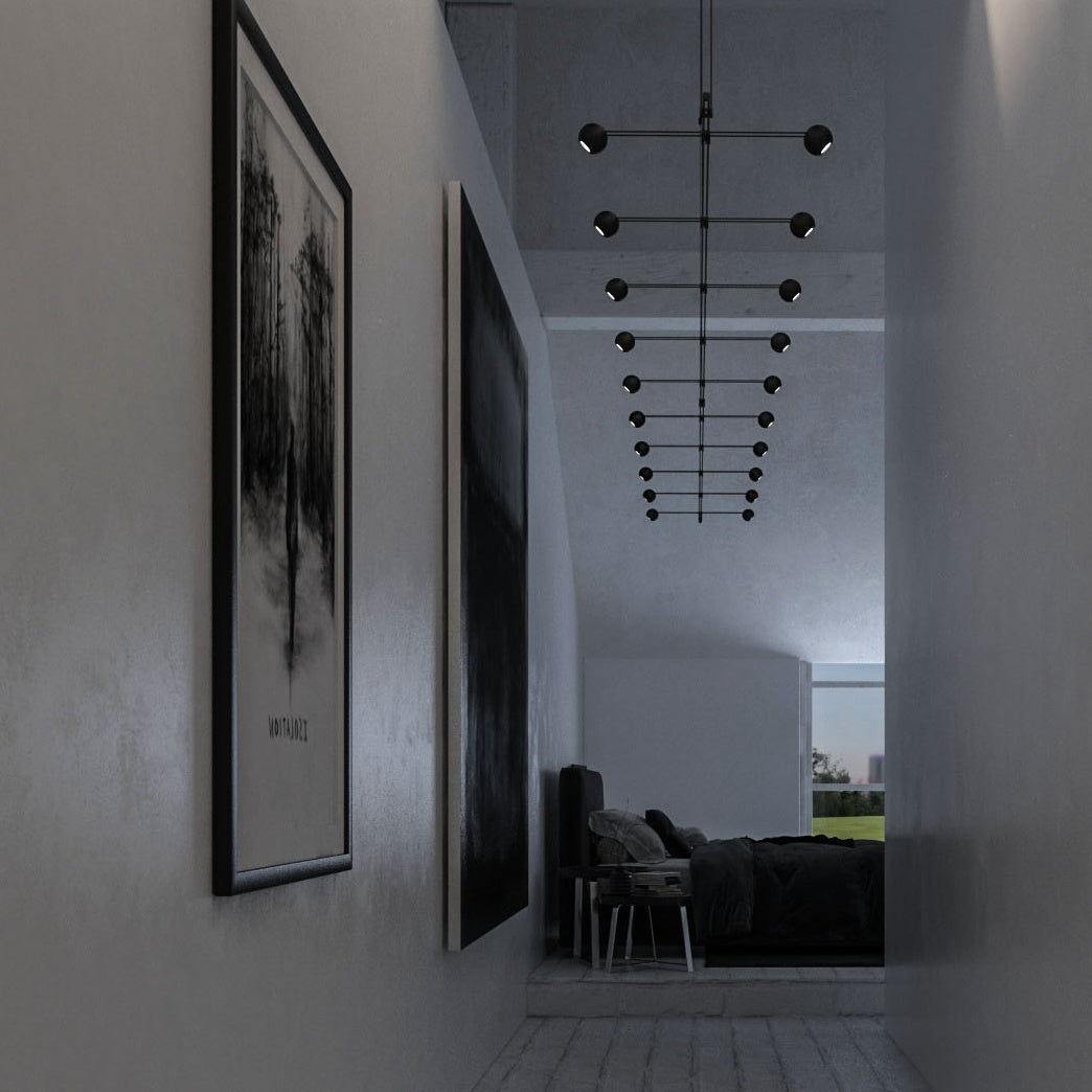 SONNEMAN, SUSPENDERS IN-LINE LINEAR, PENDANT LIGHT