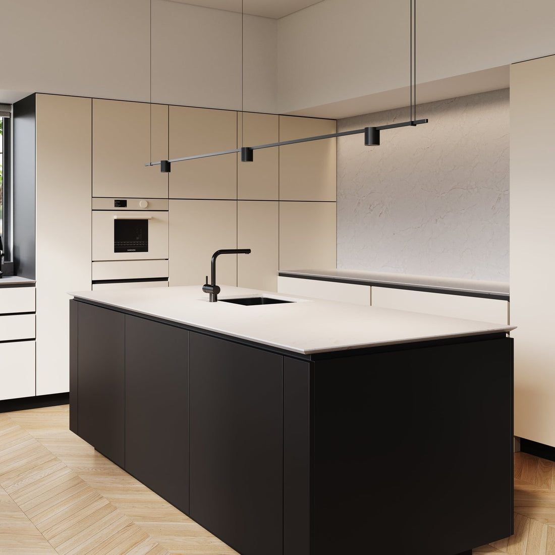 SONNEMAN, SUSPENDERS LINEAR: 1-TIER, PENDANT LIGHT