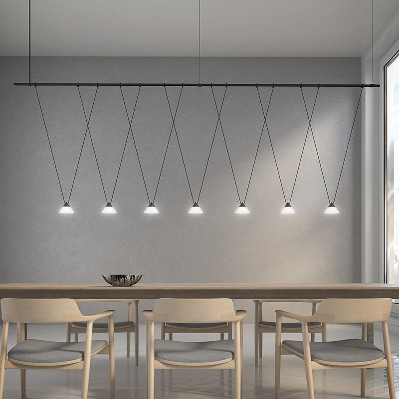 SONNEMAN, SUSPENDERS LINEAR 1-TIER, PENDANT LIGHT