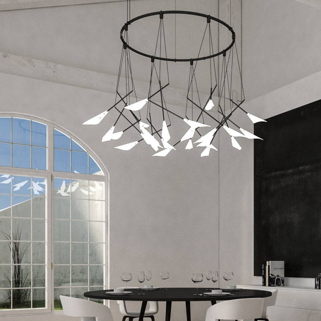 SONNEMAN, SUSPENDERS SINGLE RING, PENDANT LIGHT