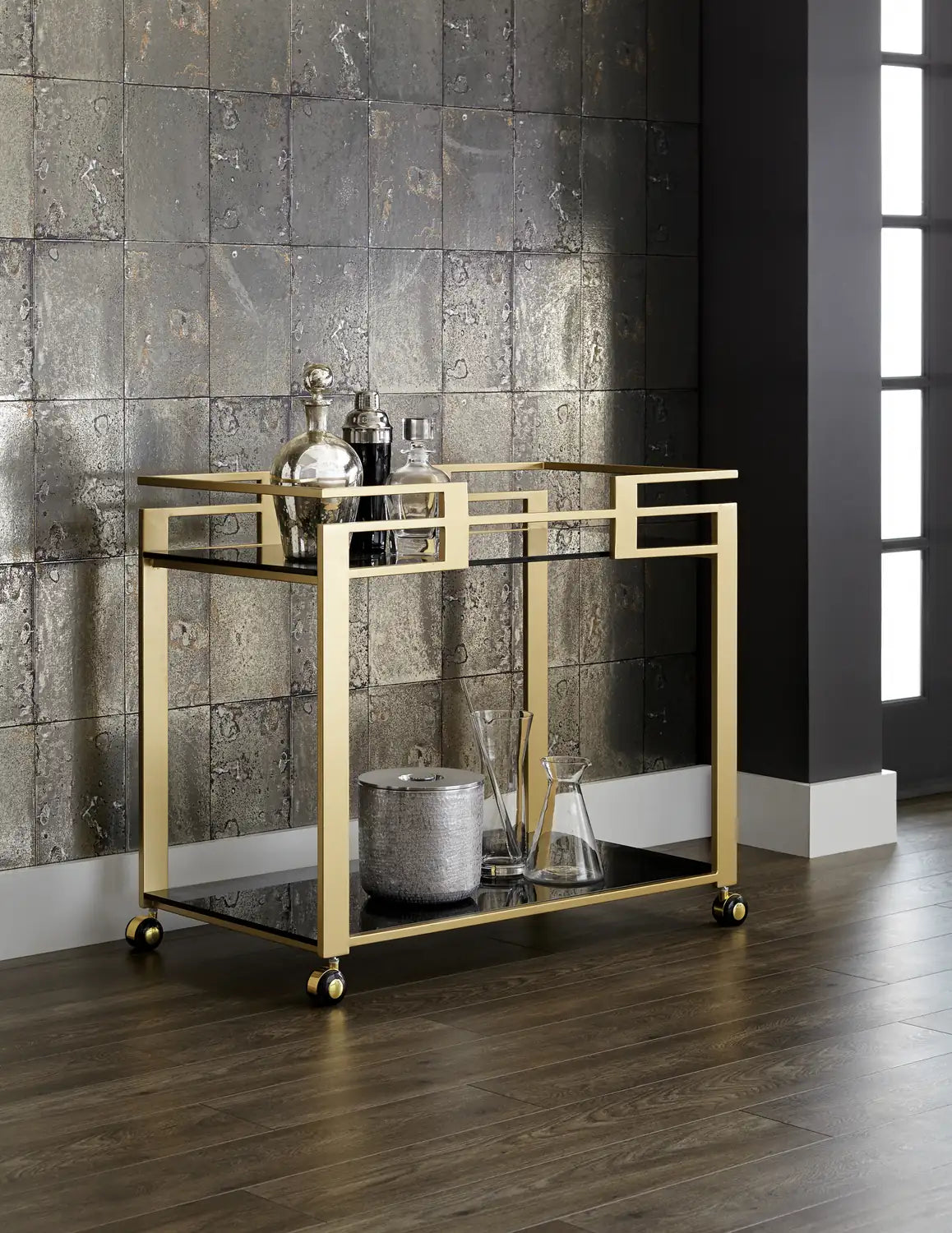 Sunpan, AVONDALE BAR CART, CABINETS & BARS